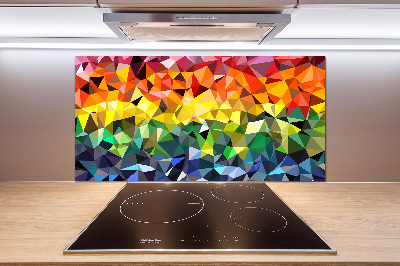 Panel antisalpicaduras Fondo geométrico