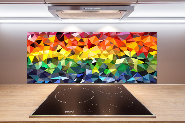 Panel antisalpicaduras Fondo geométrico