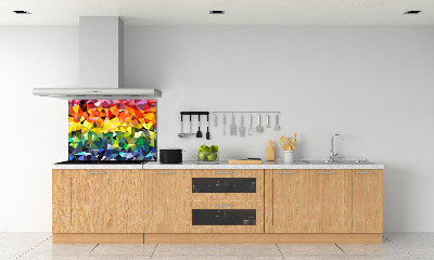 Panel antisalpicaduras Fondo geométrico