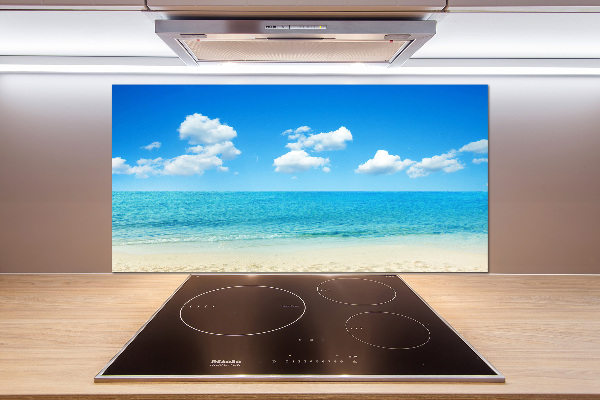 Panel antisalpicaduras Playa Paraíso