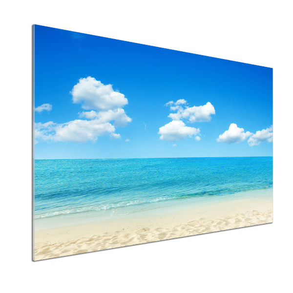 Panel antisalpicaduras Playa Paraíso