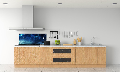Panel para cocina Cielo estrellado