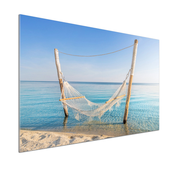 Salpicadero de cocina Hamaca junto al mar