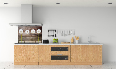 Salpicadero de cocina Dientes de león