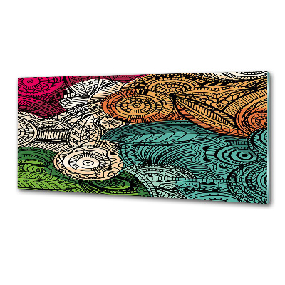 Salpicadero de cocina Plumas abstractas