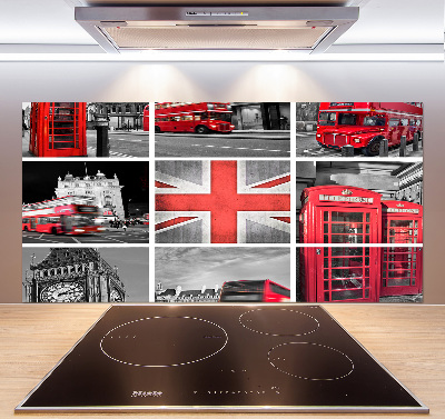 Panel antisalpicaduras Collage de Londres