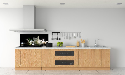 Salpicadero para cocina Lirio blanco