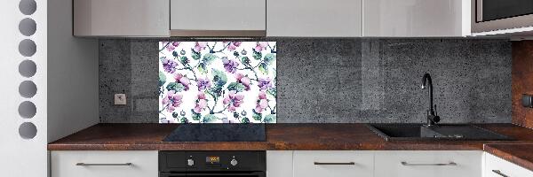 Panel para cocina flores de mora