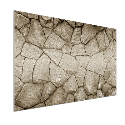 Panel para cocina Muro de piedra