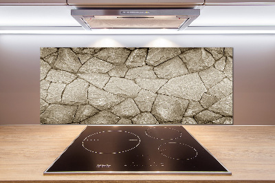 Panel para cocina Muro de piedra