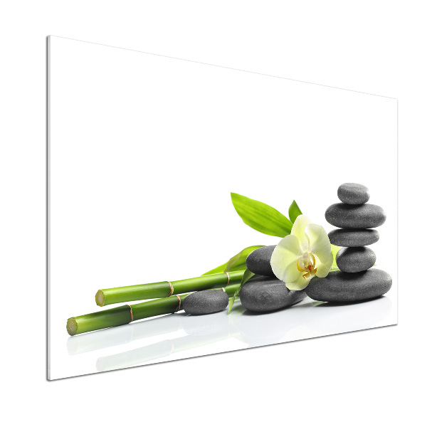 Panel między meble w kuchni Orchidea