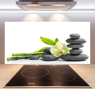 Panel de pared de cocina Orquídea