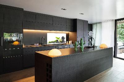 Panel de pared de cocina Orquídea