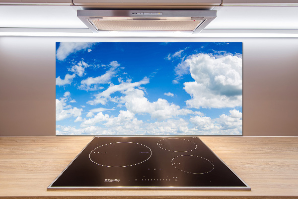 Panel para cocina Nubes en el cielo