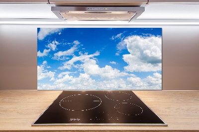 Panel para cocina Nubes en el cielo