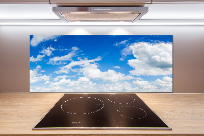 Panel para cocina Nubes en el cielo