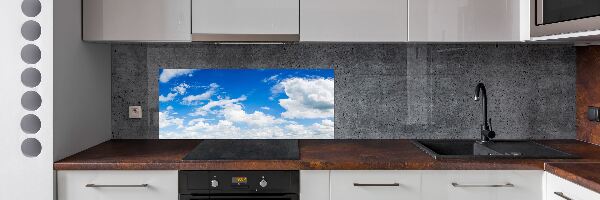 Panel para cocina Nubes en el cielo