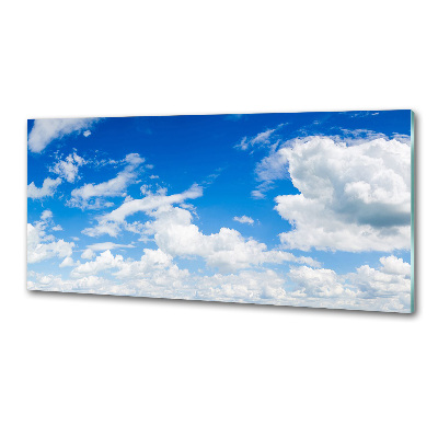Panel para cocina Nubes en el cielo