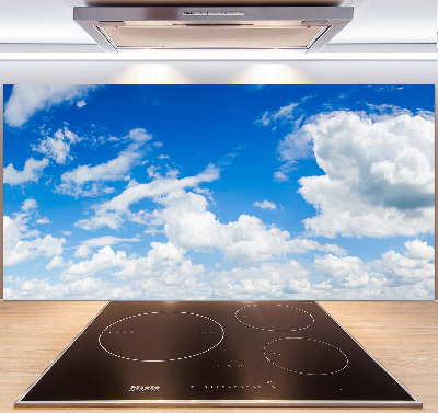 Panel para cocina Nubes en el cielo