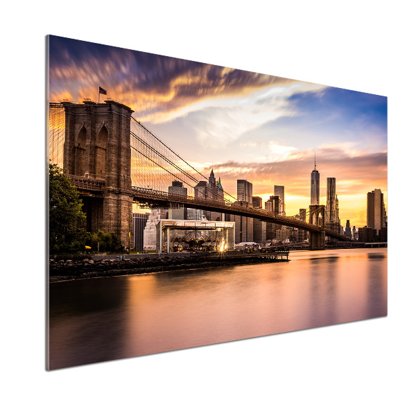 Panel de pared de cocina Puente de Brooklyn