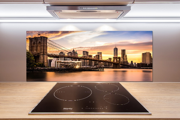 Panel de pared de cocina Puente de Brooklyn