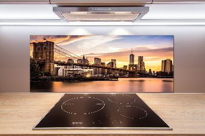 Panel de pared de cocina Puente de Brooklyn