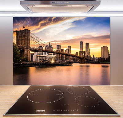 Panel de pared de cocina Puente de Brooklyn