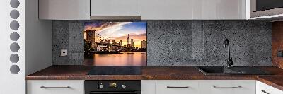 Panel de pared de cocina Puente de Brooklyn