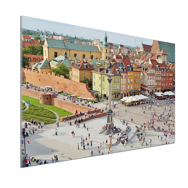 Panel antisalpicaduras Varsovia, Polonia