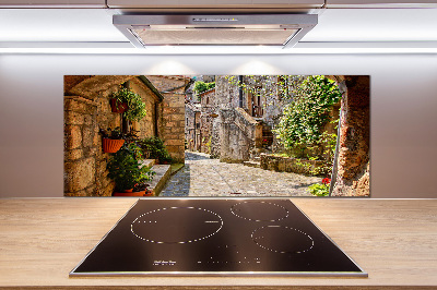 Panel para cocina Una calle con encanto