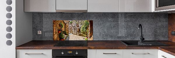 Panel para cocina Una calle con encanto