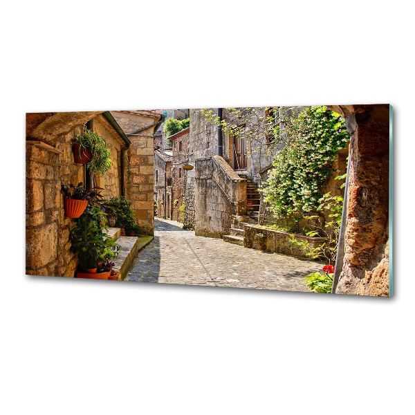 Panel para cocina Una calle con encanto