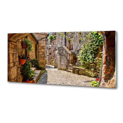 Panel para cocina Una calle con encanto