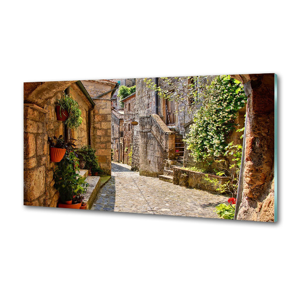 Panel para cocina Una calle con encanto