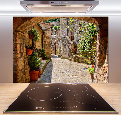 Panel para cocina Una calle con encanto