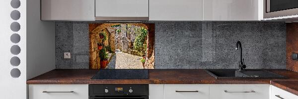 Panel para cocina Una calle con encanto