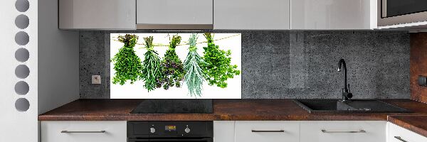 Panel do kuchni Zioła na sznurku