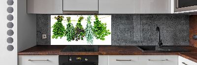 Panel do kuchni Zioła na sznurku