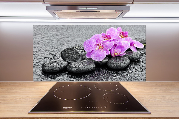 Salpicadero para cocina Piedras de orquídea