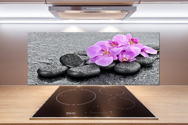 Salpicadero para cocina Piedras de orquídea