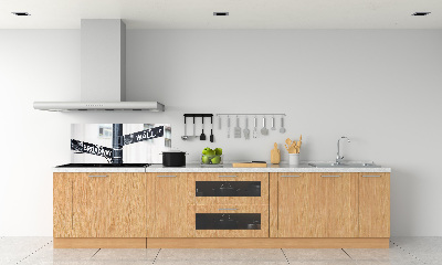 Salpicadero para cocina Letrero de Wall Street