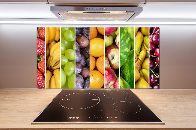 Panel antisalpicaduras Fruta