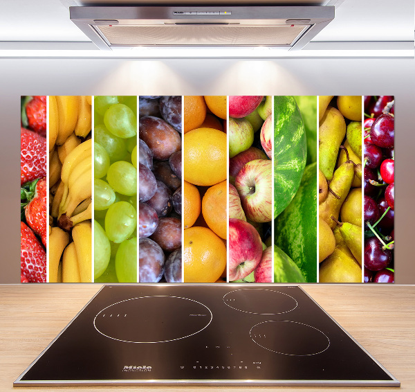 Panel antisalpicaduras Fruta