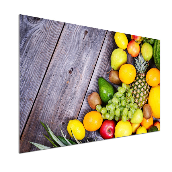 Panel para cocina Fruta en madera