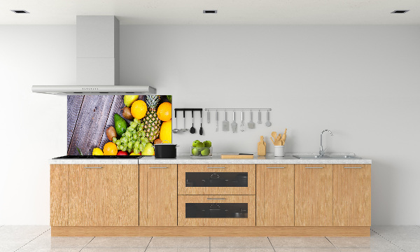 Panel para cocina Fruta en madera