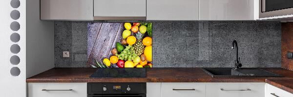 Panel para cocina Fruta en madera