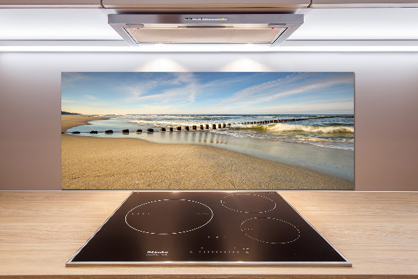 Salpicadero para cocina Playa en el mar Báltico