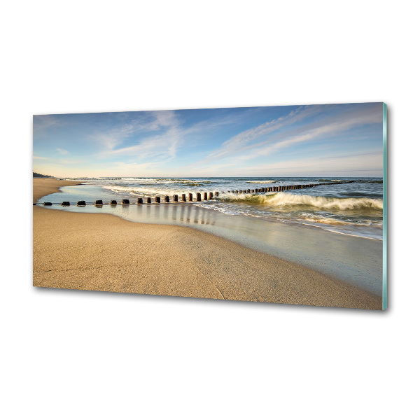 Panel lacobel Plaża nad Bałtykiem