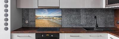 Salpicadero para cocina Playa en el mar Báltico