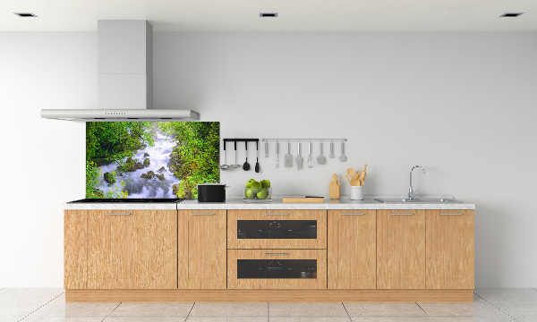 Panel de pared de cocina Río de montaña